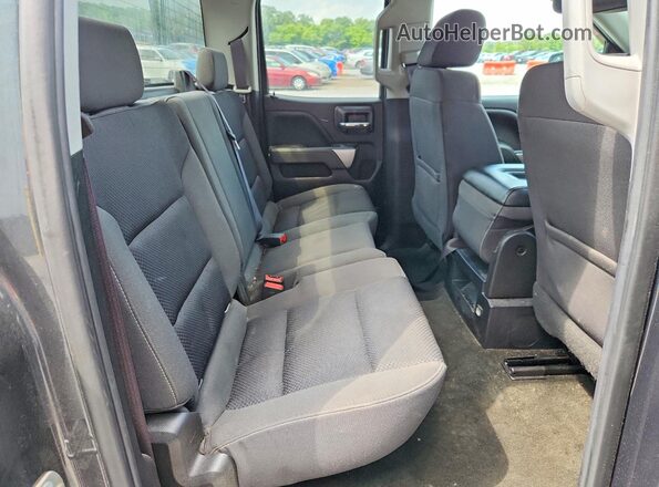 1GCVKREC1HZ366872 2017 CHEVROLET SILVERADO Gray Rear interior view