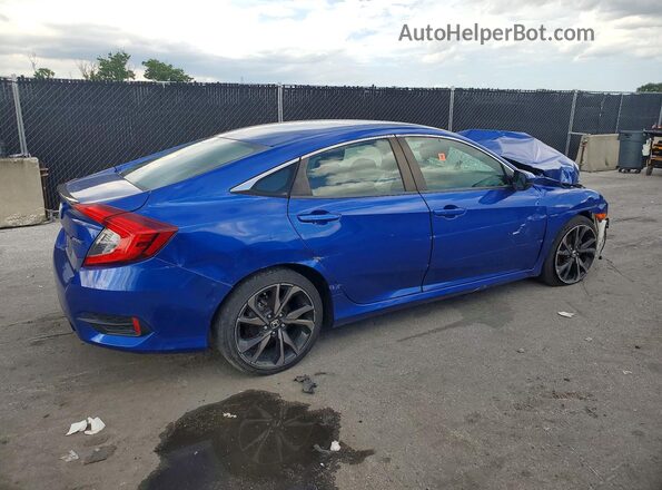 2HGFC2F80MH533771 2021 HONDA CIVIC Blue Առջևի աջ