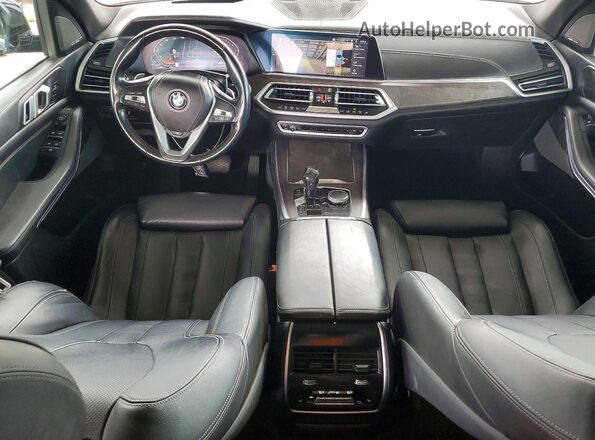 5UXCR6C54KLK85122 2019 BMW X5 Charcoal Widok zestawu wskaźników