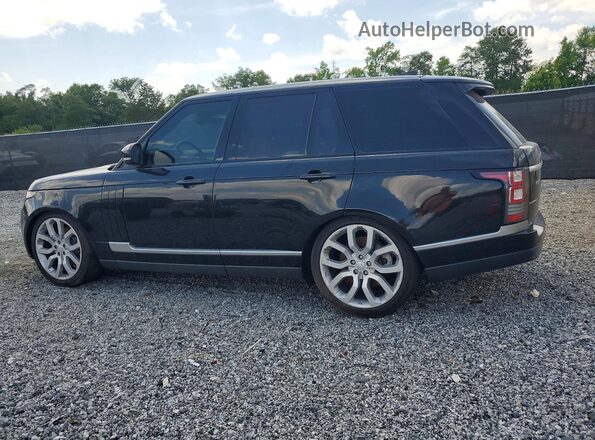 SALGS2FE2HA322757 2017 LAND ROVER RANGE ROVER Black უკანა მარჯვენა