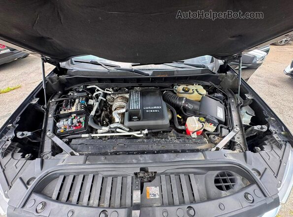3GCUYDET9LG186867 2020 CHEVROLET SILVERADO Черный Вид салона спереди