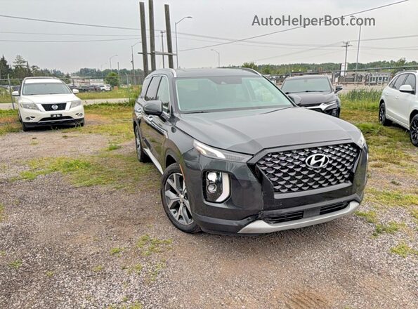 KM8R3DHE5MU213008 2021 HYUNDAI PALISADE Gray Tył lewy