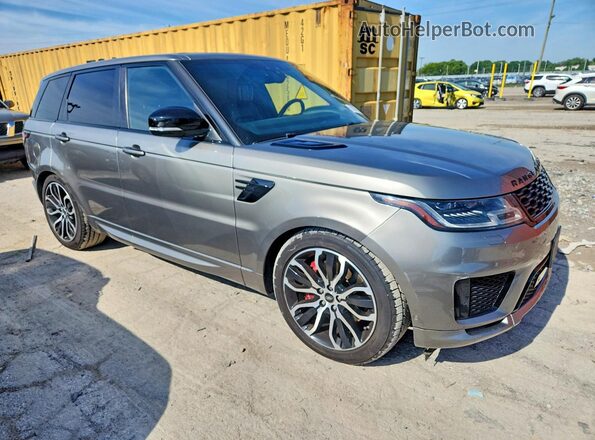 SALWV2SV8KA849380 2019 LAND ROVER RANGE Зеленый Вид спереди