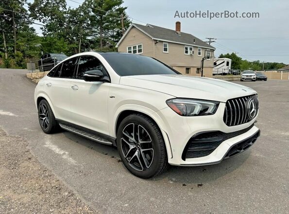 4JGFD6BB0MA387581 2021 MERCEDES-BENZ GLE White Vista frontal