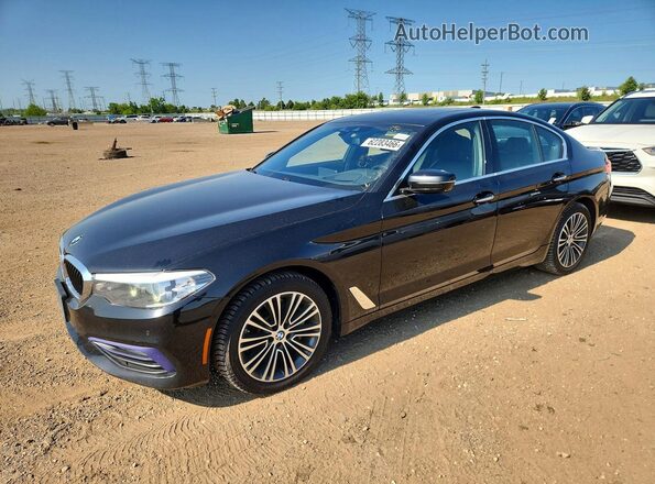 WBAJA7C38HG904016 2017 BMW 5 SERIES Black Задня ліва чверть