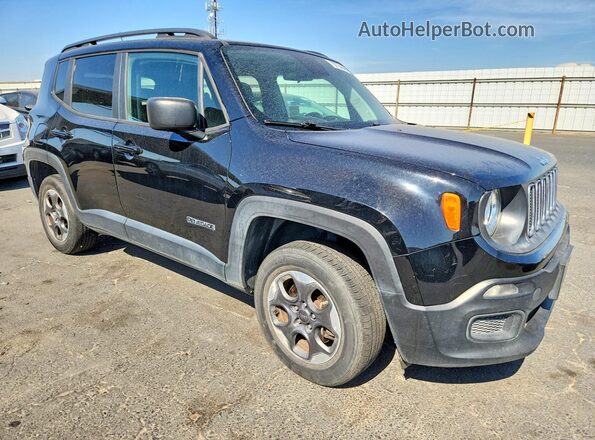 ZACCJBAB9JPH42849 2018 JEEP RENEGADE Черный Вид спереди