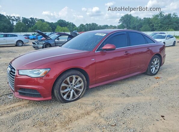 WAUG8AFC5HN090689 2017 AUDI A6 Red Հետևի ձախ