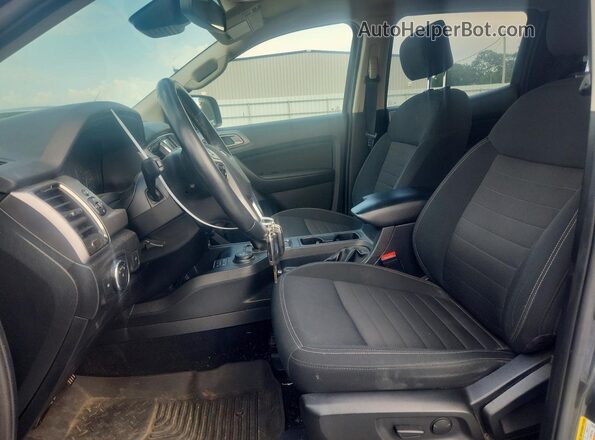 1FTER4FH3KLA47329 2019 FORD RANGER Gray Առջևի վահանակի տեսք
