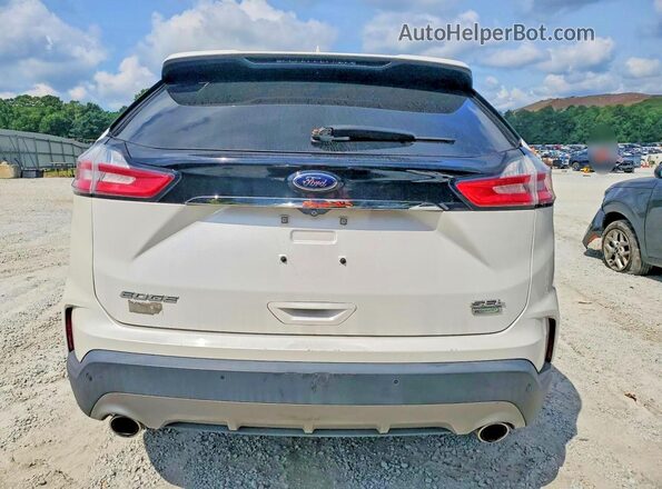 2FMPK3J98KBB08189 2019 FORD EDGE White Front interior view
