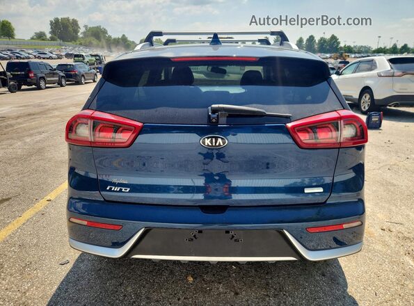 KNDCB3LC4H5056004 2017 KIA NIRO Blue Սալոնի դիմացի տեսք