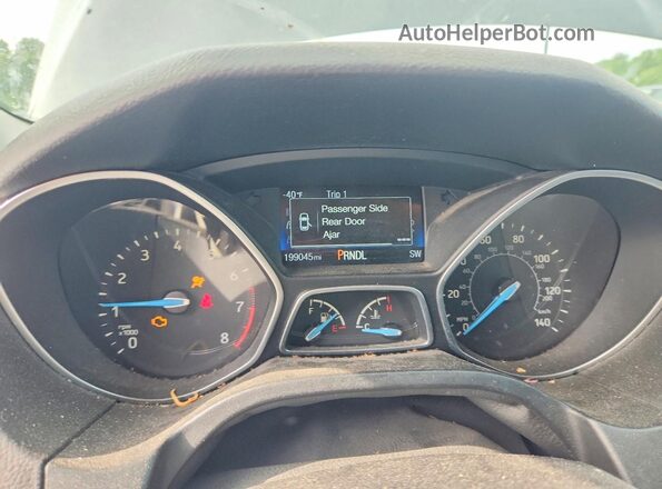 1FADP3F26HL293622 2017 FORD FOCUS Gray Вид задніх сидінь
