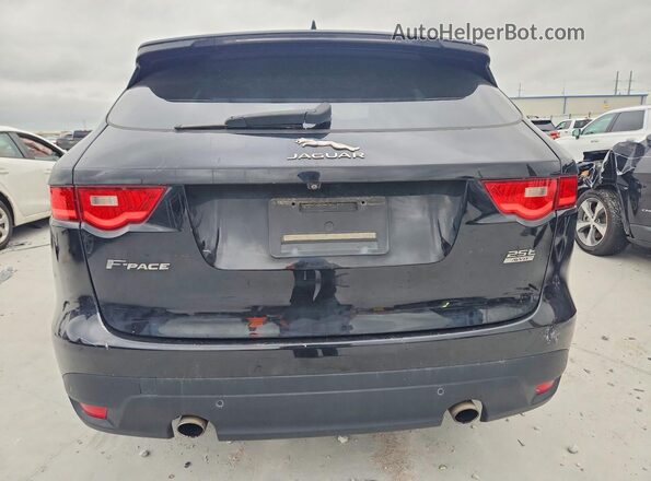 SADCJ2FX7KA399081 2019 JAGUAR F-PACE Black Widok wnętrza z przodu