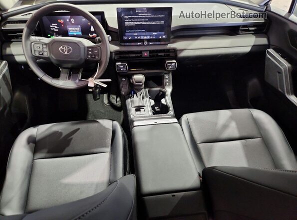 2T36CRAV9TC018823 2026 TOYOTA RAV4 Black Vista del cuadro de instrumentos