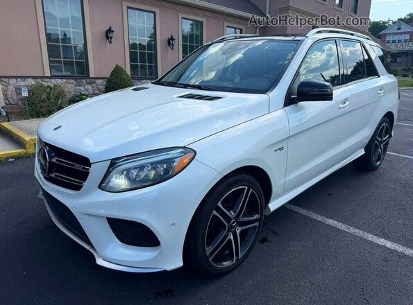 4JGDA6EB4KB203861 2019 MERCEDES-BENZ GLE White Հետևի ձախ