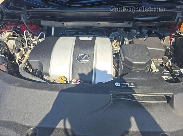 2T2AZMDA7LC212209 2020 LEXUS RX 350 Red Front interior view