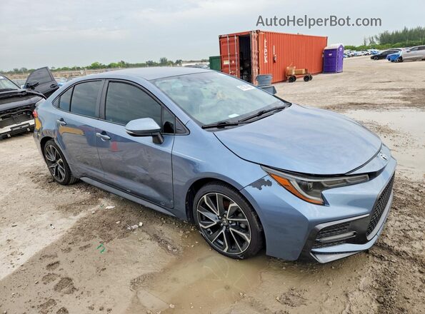 JTDS4RCE9LJ011117 2020 TOYOTA COROLLA Silver წინა ხედი