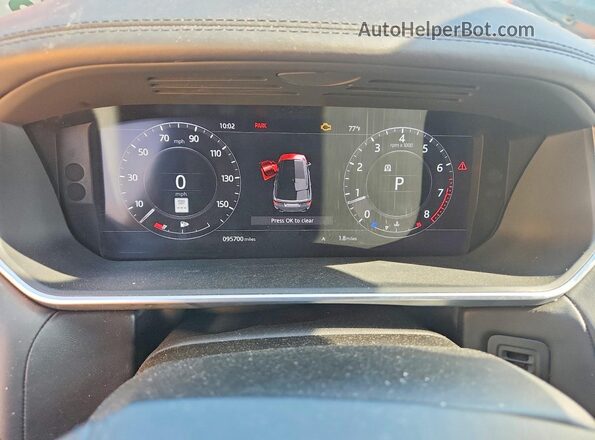 SALWV2SV8KA849380 2019 LAND ROVER RANGE Зеленый Вид задних сидений