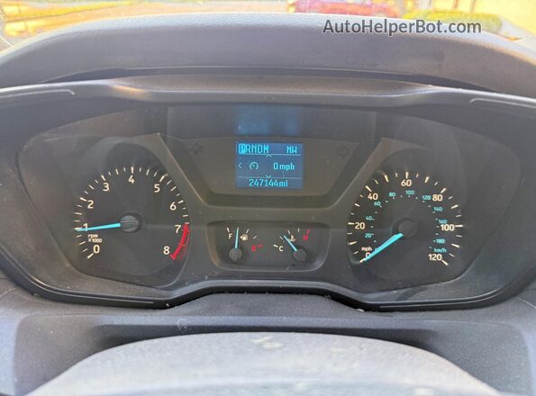 1FBZX2YMXHKA47224 2017 FORD TRANSIT White Սարքավորումների վահանակի տեսք