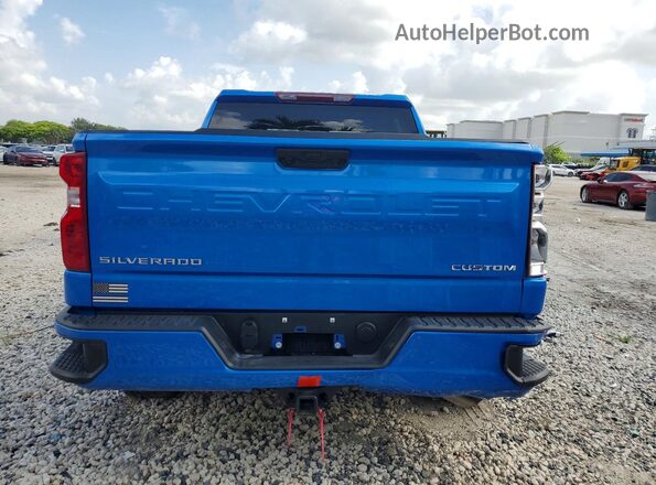3GCPABEK2SG297739 2025 CHEVROLET SILVERADO Blue Widok wnętrza z przodu