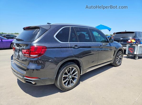 5UXKR2C51J0Z22102 2018 BMW X5 Black წინა მარჯვენა