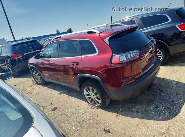1C4PJLLB4KD165149 2019 JEEP CHEROKEE Red Tył prawy