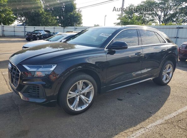 WA1AVAF13KD011544 2019 AUDI Q8 Black Rear left