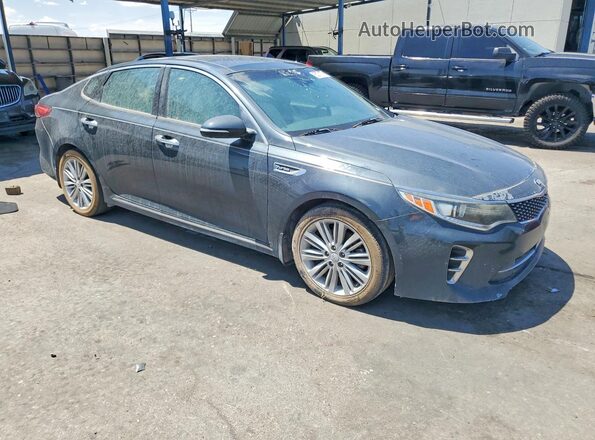 5XXGV4L20GG111015 2016 KIA OPTIMA Gray Front view