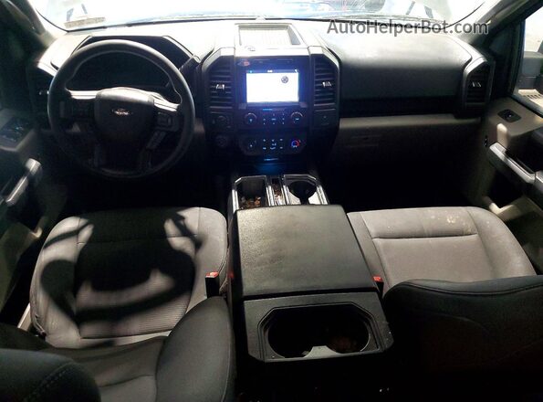 1FTEW1E41KFC05204 2019 FORD F150 Gray Vista del cuadro de instrumentos
