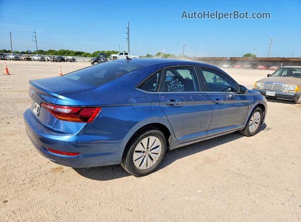 3VWC57BU6KM051152 2019 VOLKSWAGEN JETTA Blue Delantero derecho