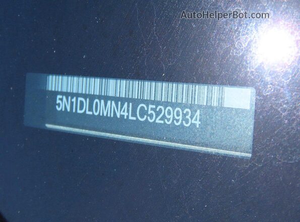 5N1DL0MN4LC529934 2020 INFINITI QX60 Silver Rear interior view