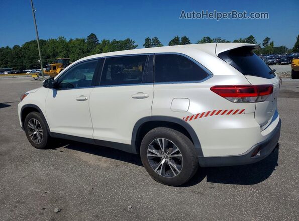 5TDZZRFH8KS356906 2019 TOYOTA HIGHLANDER White Հետևի աջ