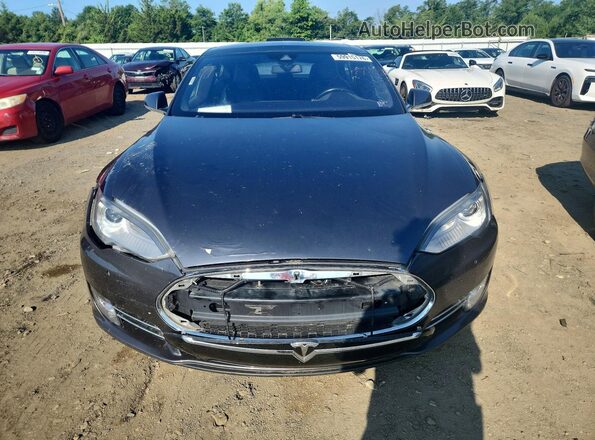 5YJSA1E13GF131125 2016 TESLA MODEL Gray Widok z tyłu