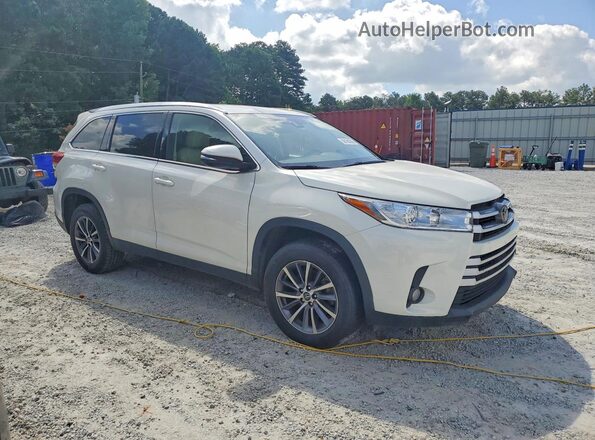 5TDKZRFHXKS561497 2019 TOYOTA HIGHLANDER White Вид спереду