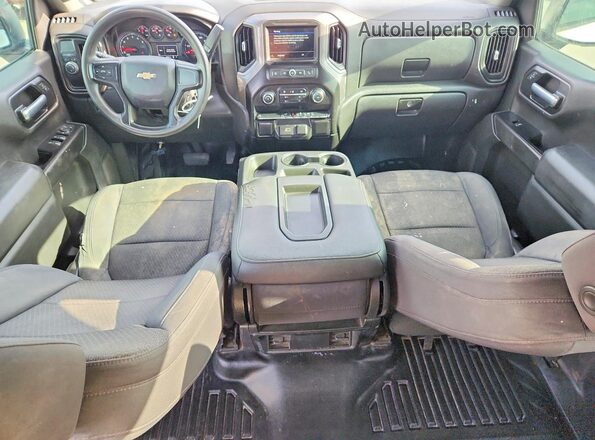 3GCPWAEH0KG133762 2019 CHEVROLET SILVERADO White Вид щитка приладів