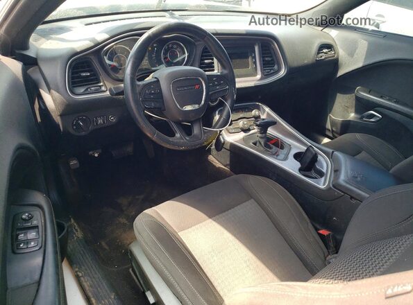 2C3CDZAGXGH119394 2016 DODGE CHALLENGER White Vista del cuadro de instrumentos