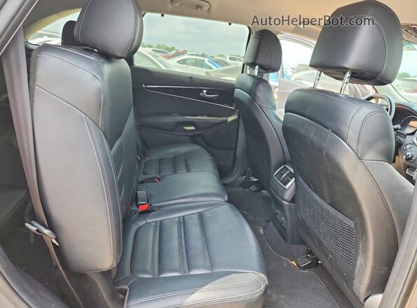 5XYPH4A50HG235092 2017 KIA SORENTO Gray Vista del compartimento del motor