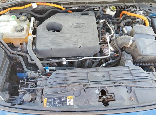 1FMCU9DZ9LUB33993 2020 FORD ESCAPE Blue Вид підкапотного простору