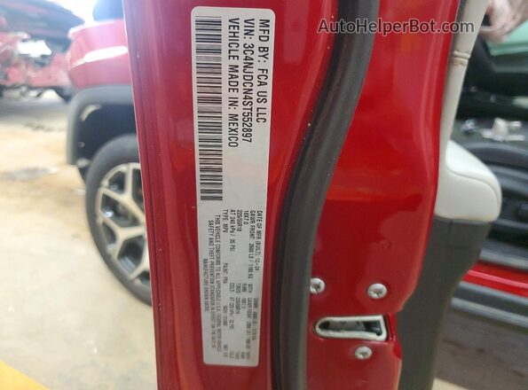 3C4NJDCN4ST552897 2025 JEEP COMPASS Red 360 interior view