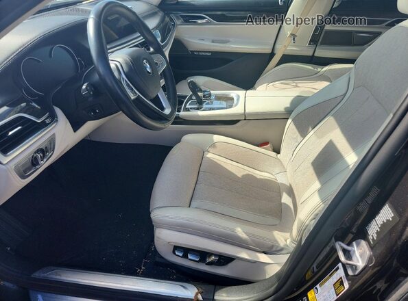 WBA7F2C53GG420172 2016 BMW 7 SERIES Gray Vista del salpicadero
