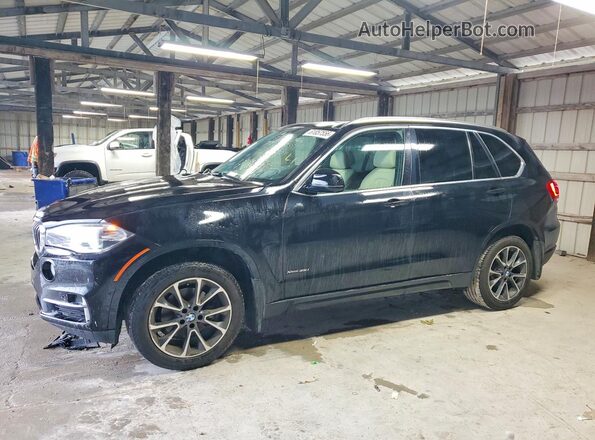 5UXKR0C52H0U55254 2017 BMW X5 Black Հետևի ձախ