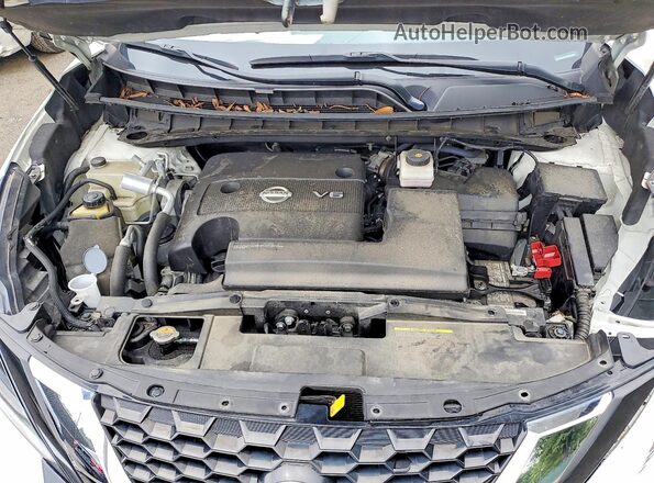 5N1AZ2CSXPC109346 2023 NISSAN MURANO White Vista interior trasera