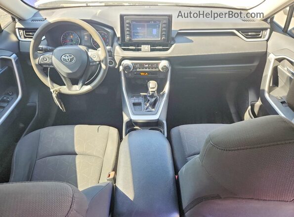 JTMW1RFV6KJ006168 2019 TOYOTA RAV4 White Սարքավորումների վահանակի տեսք