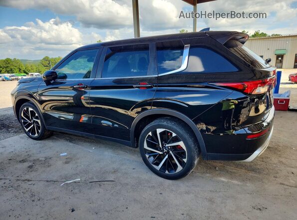 JA4J4UA84NZ052426 2022 MITSUBISHI OUTLANDER Black Задня права чверть