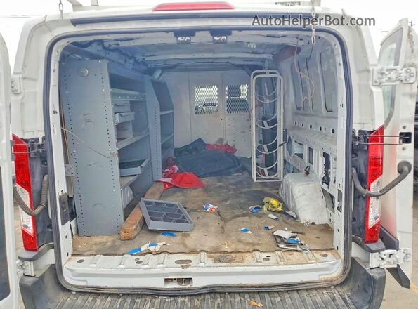 1FTYR2ZM5KKB10852 2019 FORD TRANSIT White უკანა სავარძლების ხედი