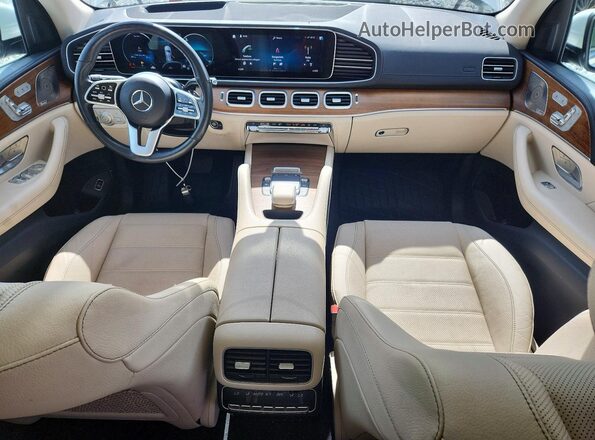 4JGFB4KB4NA762223 2022 MERCEDES-BENZ GLE Белый Вид щитка приборов