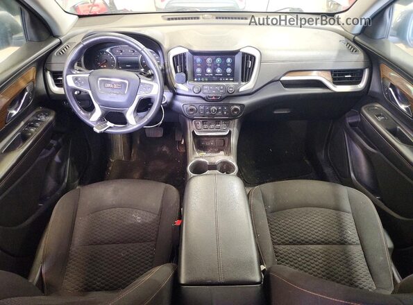 3GKALTEV3JL415128 2018 GMC TERRAIN Gray Вид щитка приладів