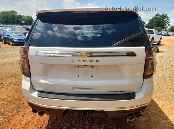 1GNSKSKD9PR338668 2023 CHEVROLET TAHOE White Սալոնի դիմացի տեսք