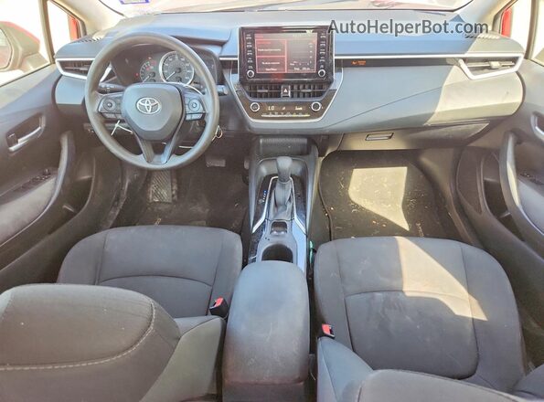 JTDEPRAE3LJ097032 2020 TOYOTA COROLLA Red Вид щитка приладів