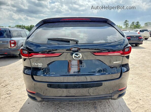 JM3KKBHD2S1199708 2025 MAZDA CX-90 Черный Вид салона спереди