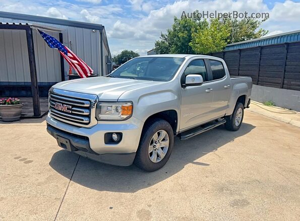 1GTG5CEN7J1221600 2018 GMC CANYON Silver Задня права чверть